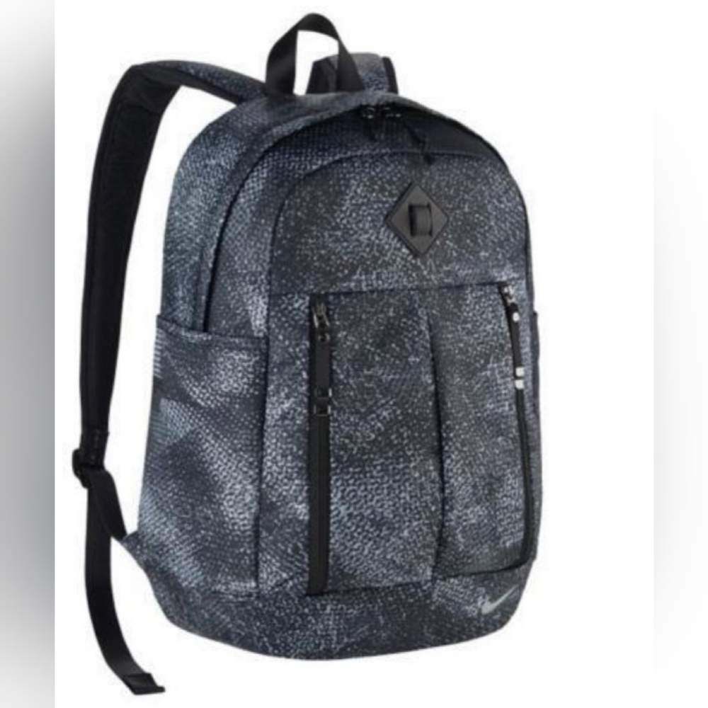 NWT Nike Unisex Auralux Backpack -print Bk/bk/bk